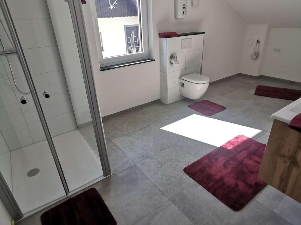 Refined Apartment in Bleialf near Skiing Bathroom