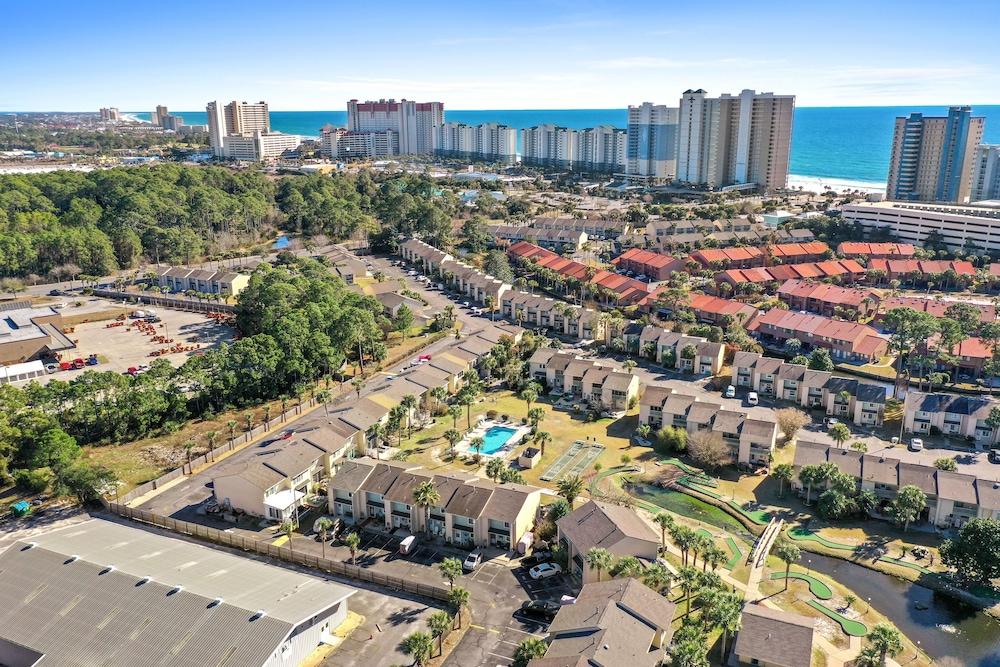 Gulf Highlands by Panhandle Getaways Aerial View