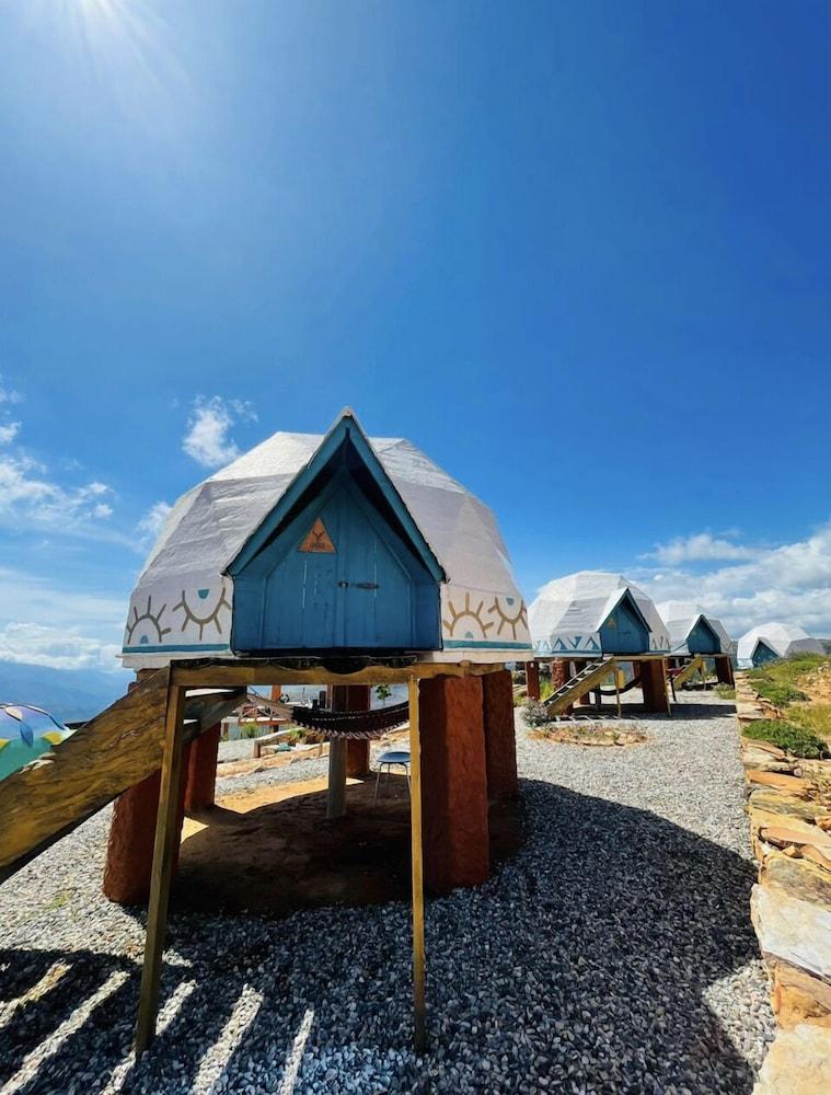 La Juanita Hostel Mesa de los Santos Exterior