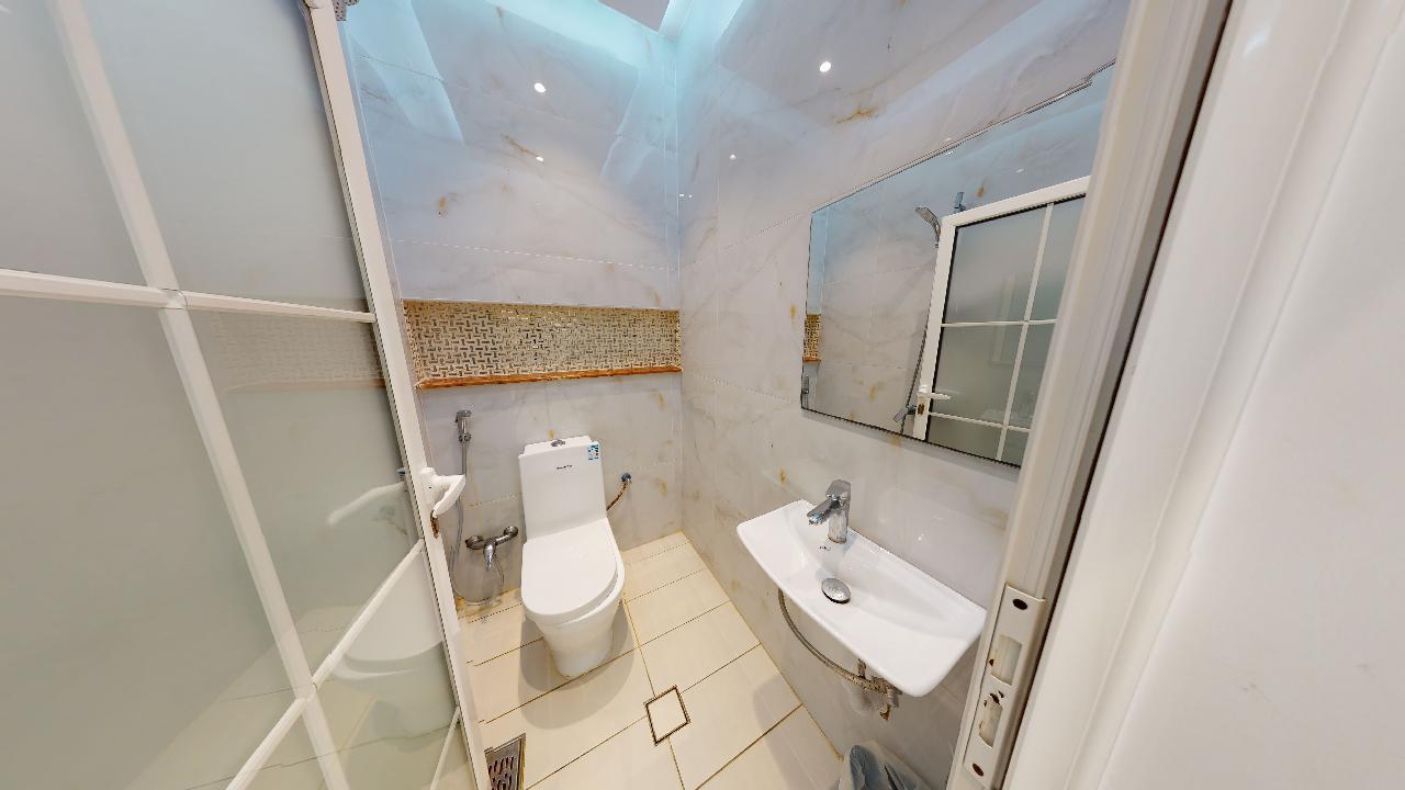 Attractive Chalet with Water Games | 1566 Bathroom