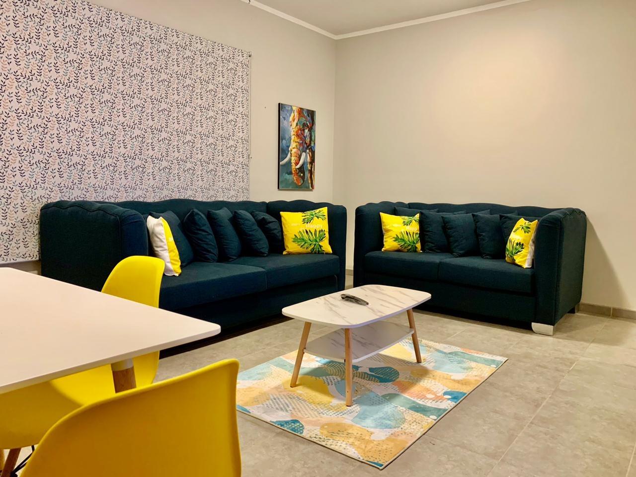 Comfy Apartment with Comfortable and Simple Furniture | 3074 Living Room