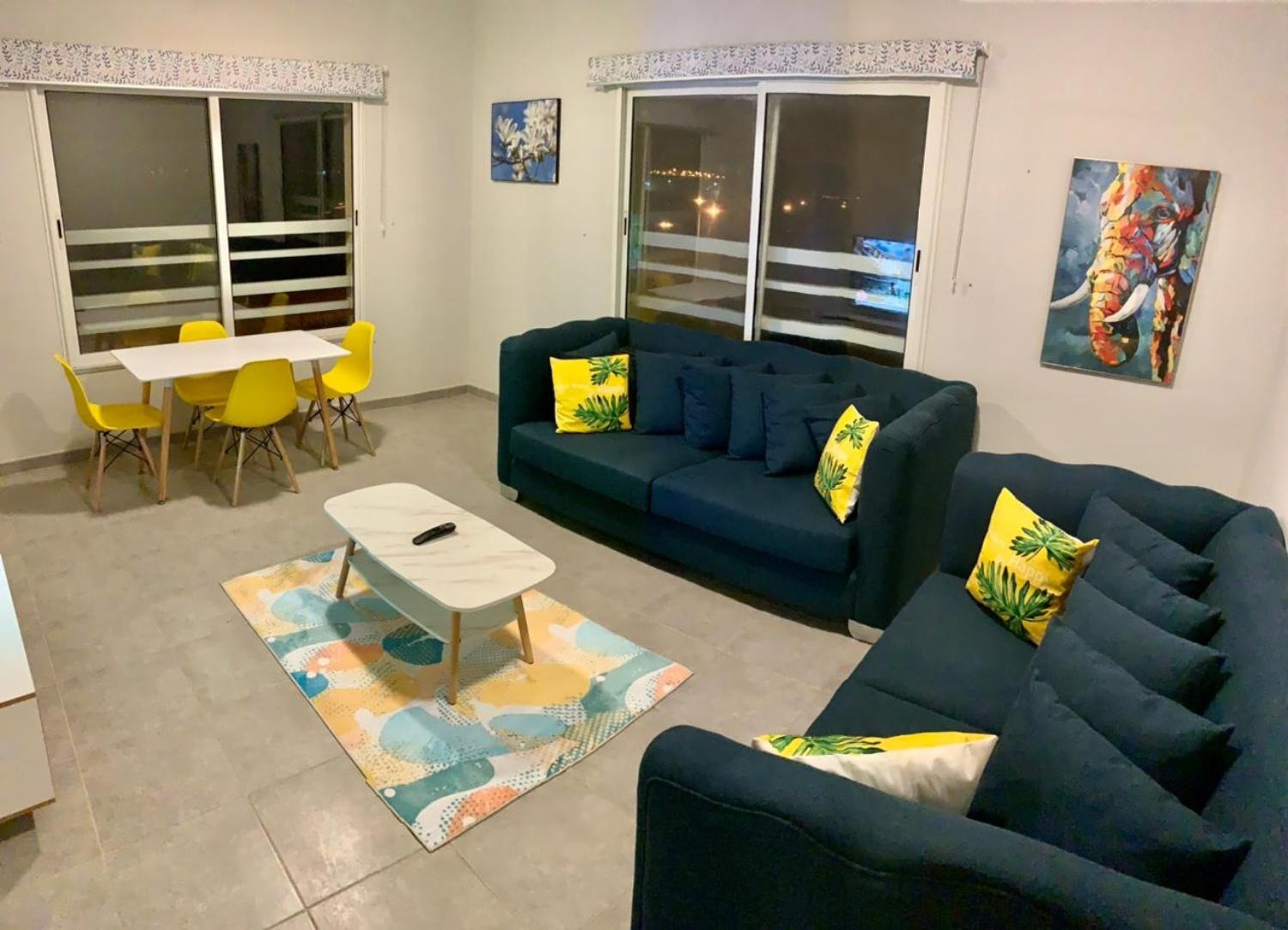 Comfy Apartment with Comfortable and Simple Furniture | 3074 Living Room