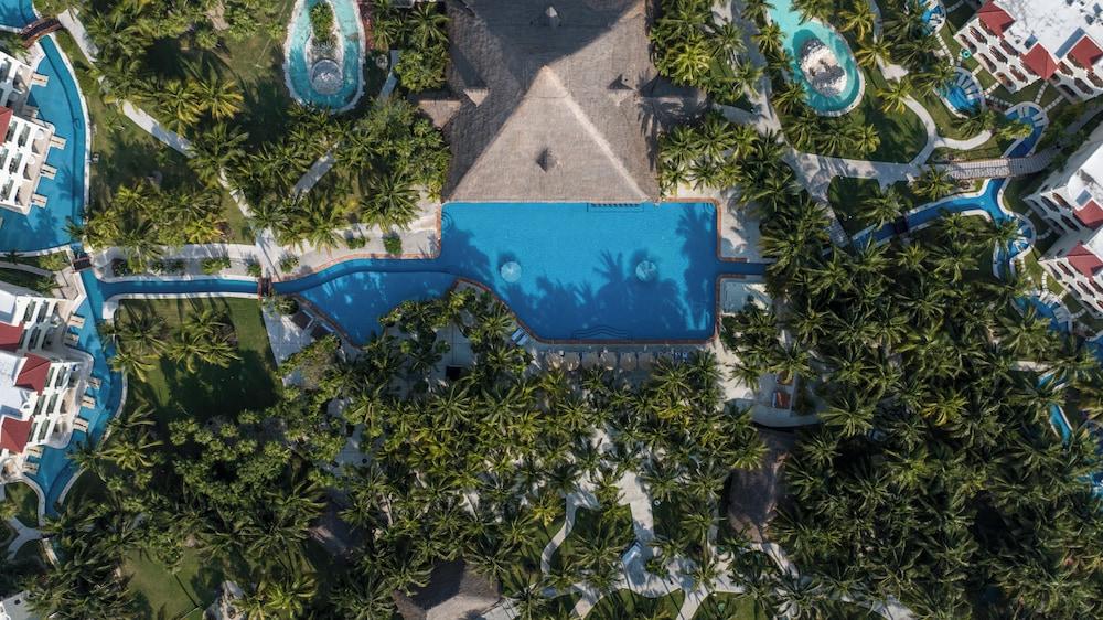 El Dorado Royale, Catamaran, Cenote, All & More Inclusive Adults Only Aerial View