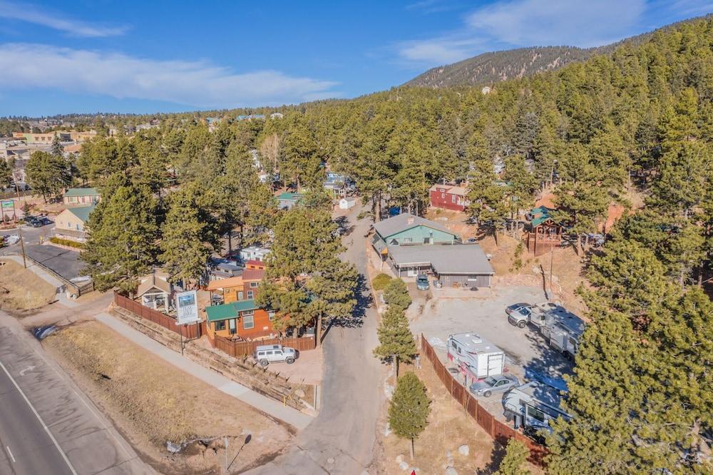 Tiny House!in the Mountains Near Pikes Peak W/ac Aerial View