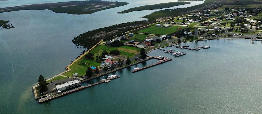 Port Albert Motel Aerial View