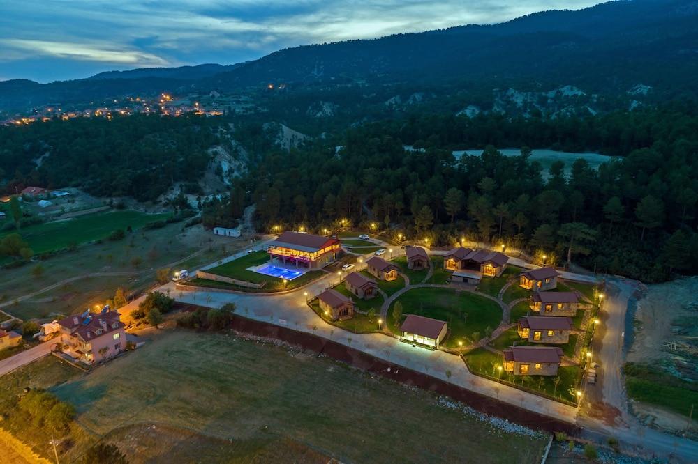 Cameli Tas Konaklar Aerial View