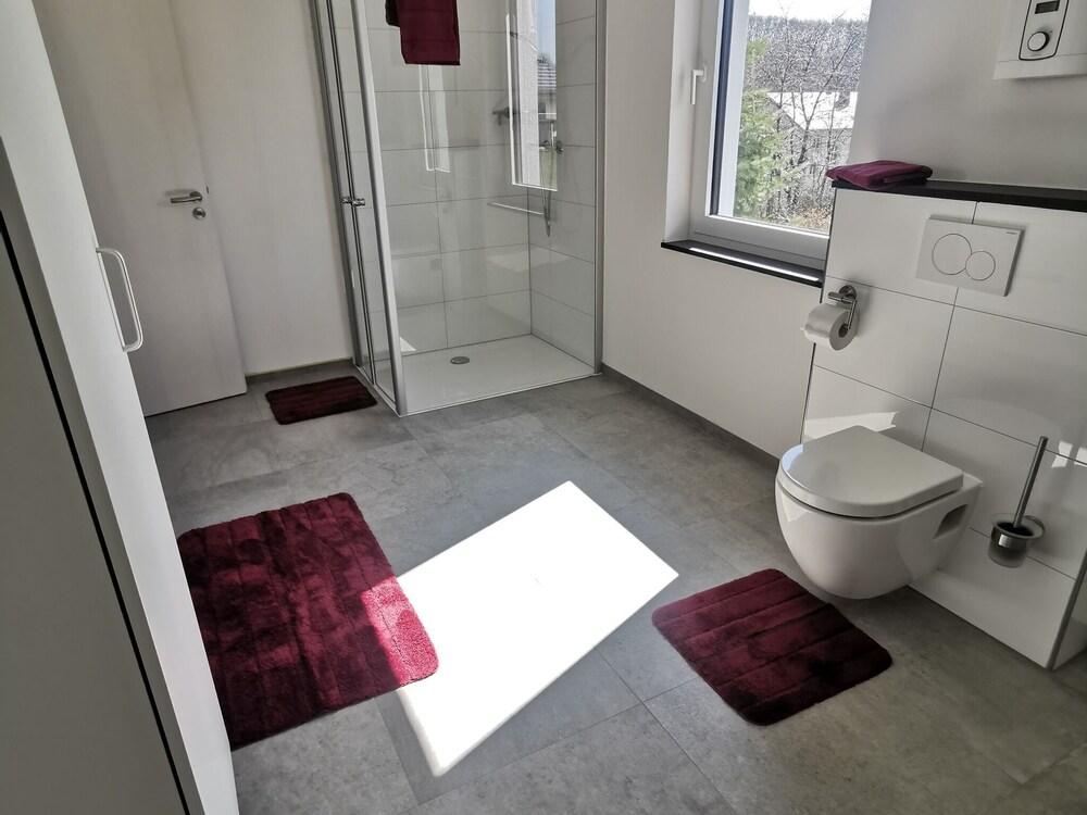 Refined Apartment in Bleialf near Skiing Bathroom
