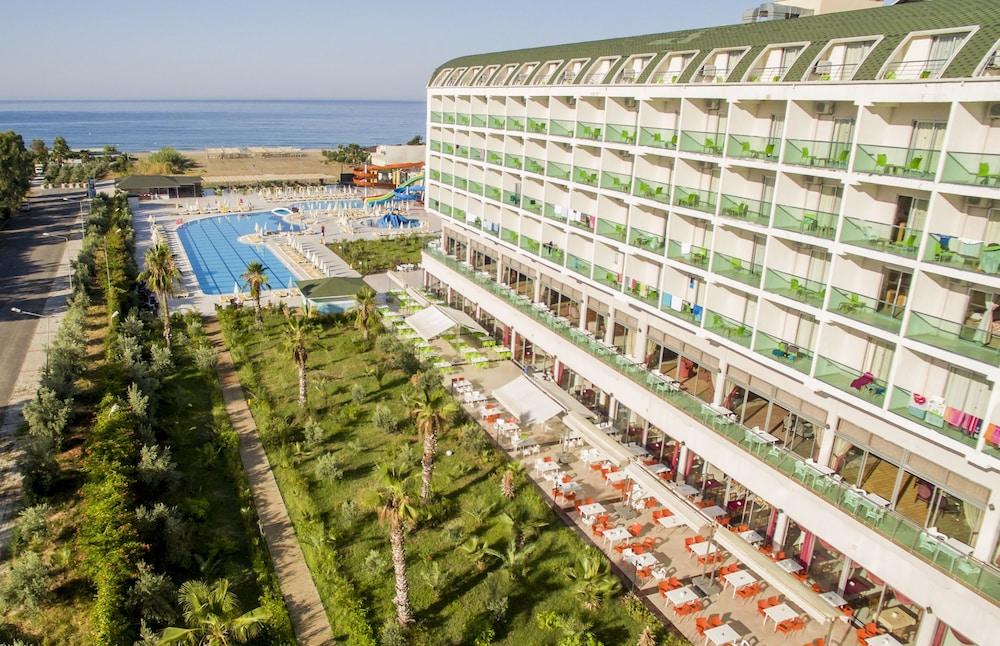Hedef Beach Resort & Spa Hotel - All Inclusive Aerial View