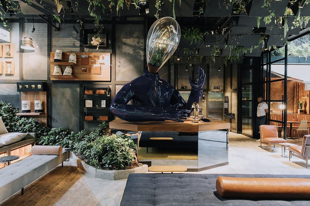 The Click Clack Hotel Medellin Lobby