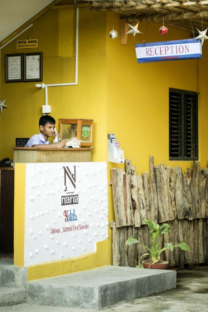 Sauraha Nana Hotel Interior Entrance