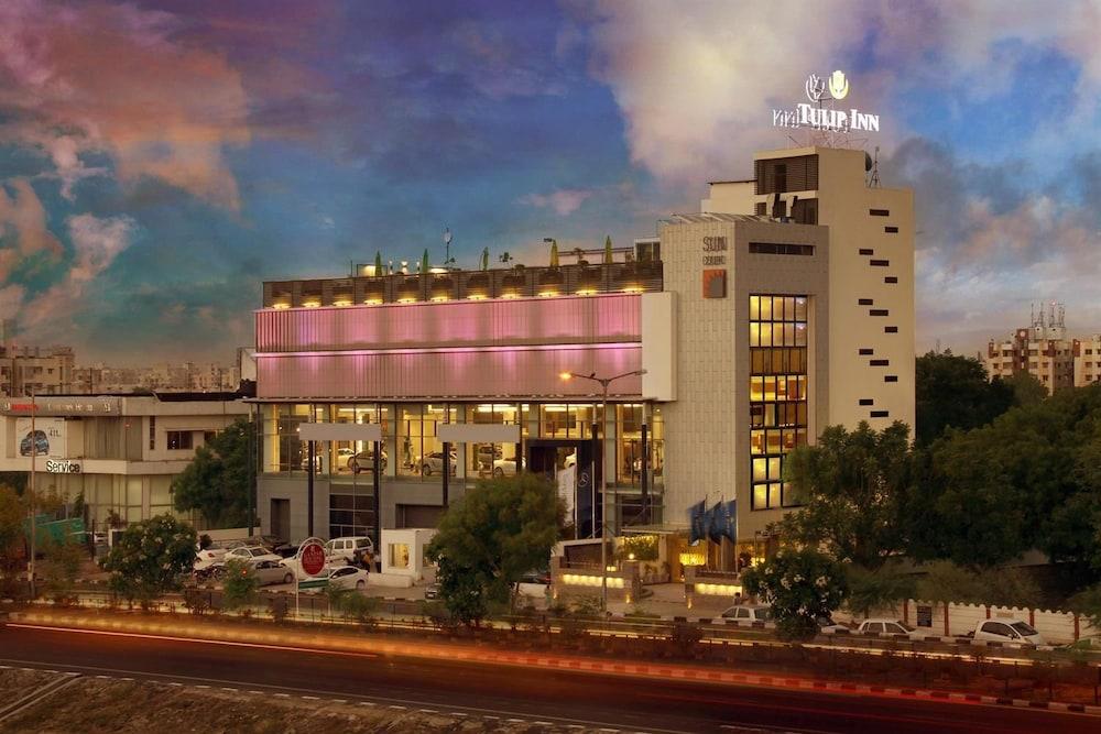 Tulip Inn Ahmedabad Hotel Front - Evening/Night