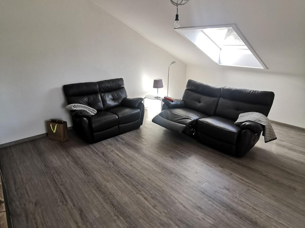 Refined Apartment in Bleialf near Skiing Living Room