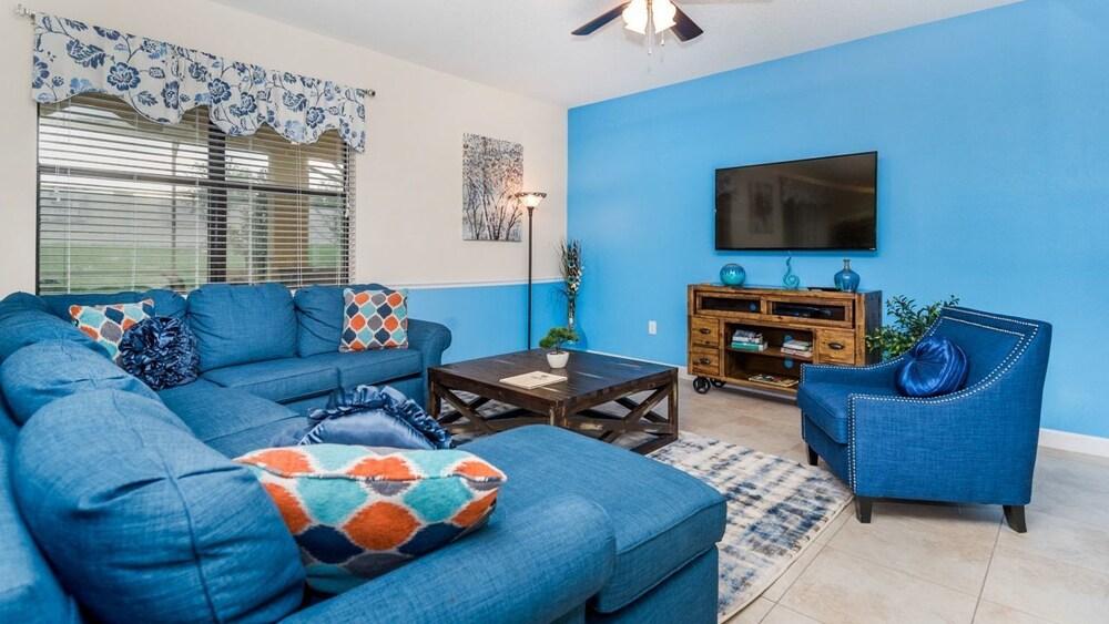Grhrfd1485 - Champions Gate Resort - 5 Bed 4 Baths House Lobby Sitting Area