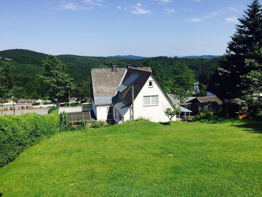 Holiday Home in a Quiet Location Directly Above the Postwiese Skiing Area in Neuastenberg Featured Image