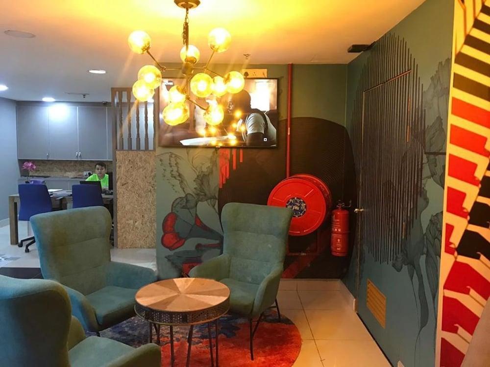 هوتل ليفينج آت دسولايمان منطقة الجلوس في الردهة