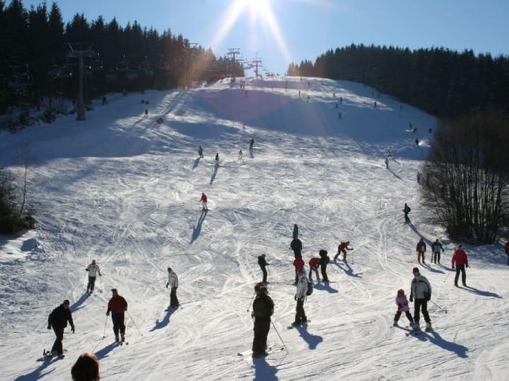 Holiday Home in a Quiet Location Directly Above the Postwiese Skiing Area in Neuastenberg Exterior