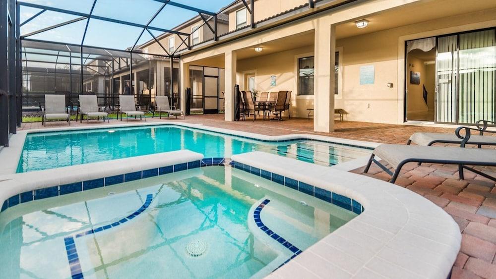 Grhrfd1485 - Champions Gate Resort - 5 Bed 4 Baths House Indoor Pool
