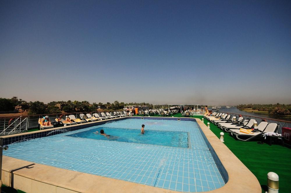 MS Royal Ruby Nile Cruise, from Luxor or Aswan (Mon-Fri, Fri-Mon) Rooftop Pool