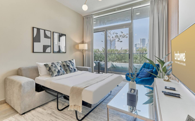 BNBME | Find Your Serenity in JVC w/ Pvt Balcony